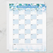 Printable Daily Planner Template (Achterkant)