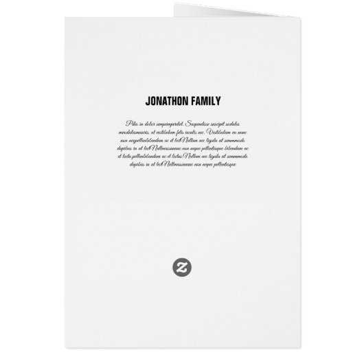 Printable Funeral Sjabloon (Achterkant)