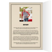 Printable Funeral Sjabloon (Binnen (Links))