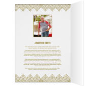 Printable Funeral Sjabloon (Binnen (Links))