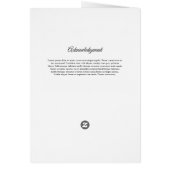 Printable Funeral Sjabloon Brochure (Achterkant)