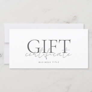 Printable Gift Kaart Sjabloon Gemakkelijk aan te p