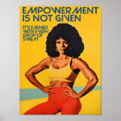 Printable Gym Wall Art 70s Poster Gym Art Print Fi (Devant)