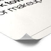 Printable herinnering hostel bed & breakfast info poster (Hoek)