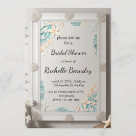 Printable Invitation Template for Bridal shower Kaart