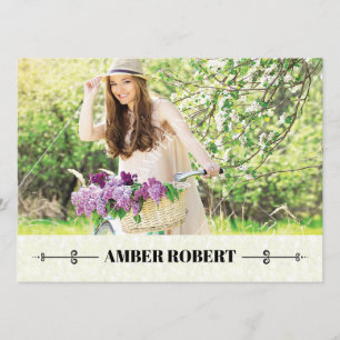 Printable Model Comp Card Kaart