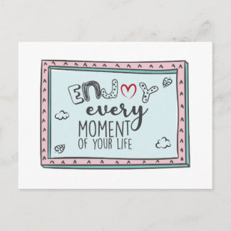 Printbare Motivatie Postkaart
