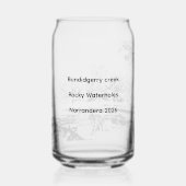 Printed can glass (Verso)