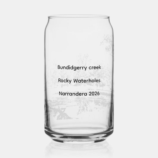 Printed can glass (Verso)