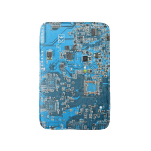 Printed Circuit Assembly PCB Blue Circuit Board Badmat