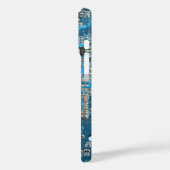 Printed Circuit Assembly PCB Blue Circuit Board Case-Mate iPhone Case (Achterkant / Links)