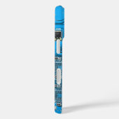 Printed Circuit Assembly PCB Blue Circuit Board Case-Mate iPhone Case (Achterkant / Rechts)