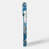 Printed Circuit Assembly PCB Blue Circuit Board Case-Mate iPhone Case (Achterkant / Links)