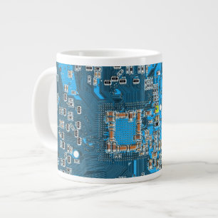 Printed Circuit Assembly PCB Blue Circuit Board Extra Grote Beker