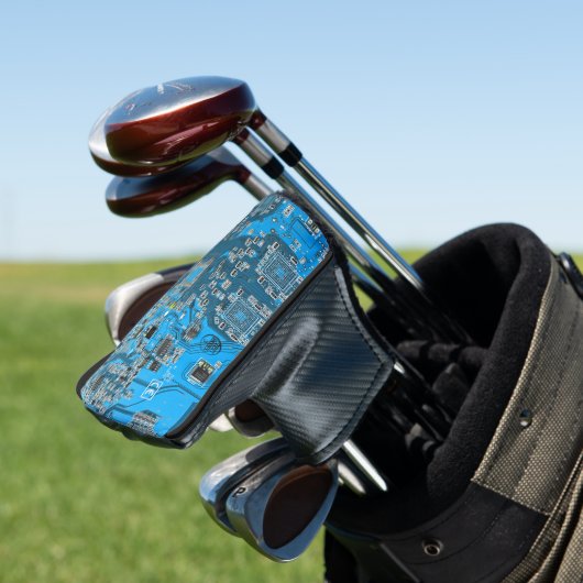 Printed Circuit Assembly PCB Blue Circuit Board Golfheadcover (Insitu)