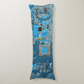 Printed Circuit Assembly PCB Blue Circuit Board Lichaamskussen (Voorkant Verticaal)