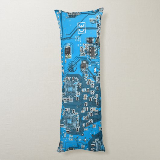 Printed Circuit Assembly PCB Blue Circuit Board Lichaamskussen (Achterkant (Verticaal))