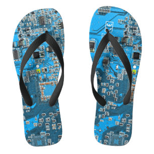 Printed Circuit Assembly PCB Blue Circuit Board Teenslippers