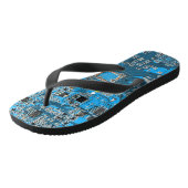 Printed Circuit Assembly PCB Blue Circuit Board Teenslippers (Schuin)