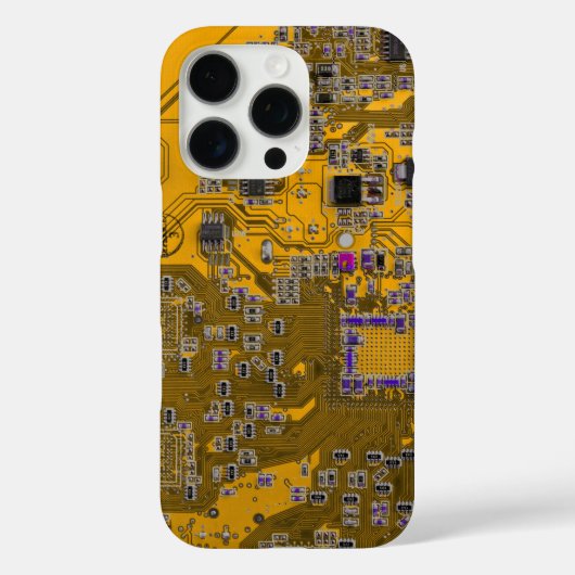 Printed Circuit Assembly PCB Circuit Board Sinaasa Case-Mate iPhone Case (Achterkant)