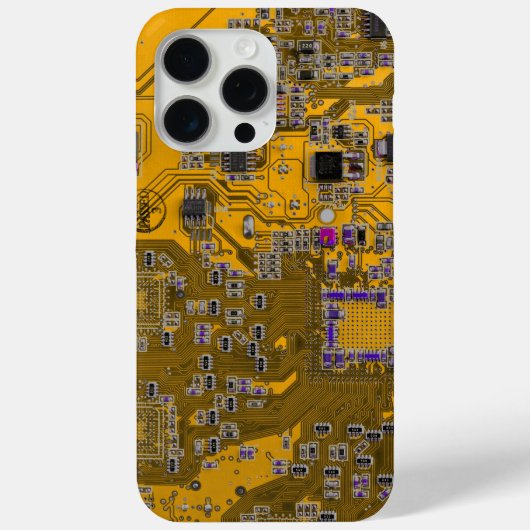 Printed Circuit Assembly PCB Circuit Board Sinaasa Case-Mate iPhone Case (Achterkant)