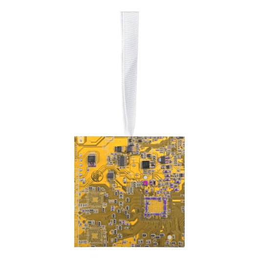 Printed Circuit Assembly PCB Circuit Board Sinaasa Kubus Ornament (Rechts)