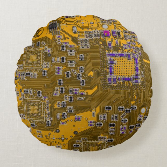 Printed Circuit Assembly PCB Circuit Board Sinaasa Rond Kussen (Voorkant)