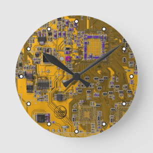 Printed Circuit Assembly PCB Circuit Board Sinaasa Ronde Klok