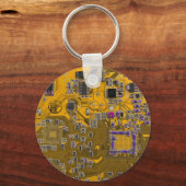 Printed Circuit Assembly PCB Circuit Board Sinaasa Sleutelhanger (Voorkant)