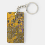 Printed Circuit Assembly PCB Circuit Board Sinaasa Sleutelhanger (achterkant)