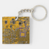 Printed Circuit Assembly PCB Circuit Board Sinaasa Sleutelhanger (Achterkant)