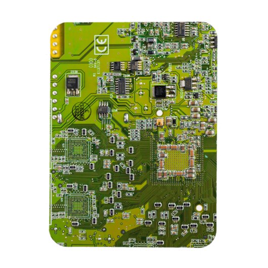 Printed Circuit Assembly PCB Green Circuit Board 2 Magneet (Verticaal)