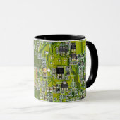 Printed Circuit Assembly PCB Green Circuit Board 2 Mok (Voorkant rechts)