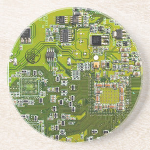 Printed Circuit Assembly PCB Green Circuit Board 2 Zandsteen Onderzetter
