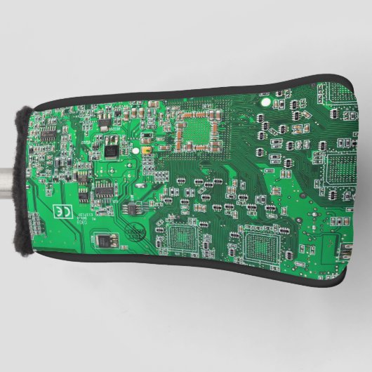 Printed Circuit Assembly PCB Green Circuit Board Golfheadcover (Voorkant)