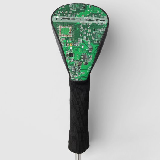 Printed Circuit Assembly PCB Green Circuit Board Golfheadcover (Voorkant)