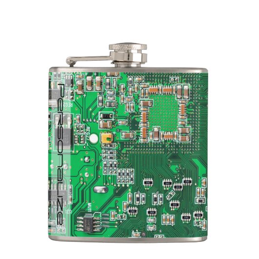 Printed Circuit Assembly PCB Green Circuit Board Heupfles (Voorkant)