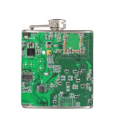 Printed Circuit Assembly PCB Green Circuit Board Heupfles (Voorkant)
