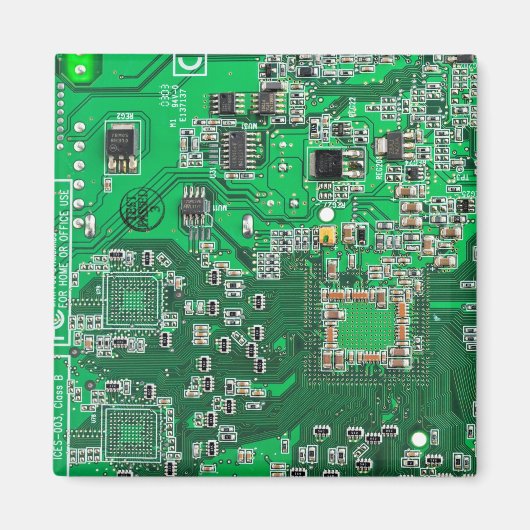 Printed Circuit Assembly PCB Green Circuit Board Magneet (Voorkant)