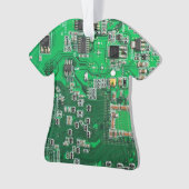 Printed Circuit Assembly PCB Green Circuit Board Ornament (voorkant)