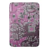 Printed Circuit Assembly PCB Paarse Circuit Board Badmat (Voorkant Verticaal)