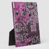 Printed Circuit Assembly PCB Paarse Circuit Board Fotoplaat (Zijkant)