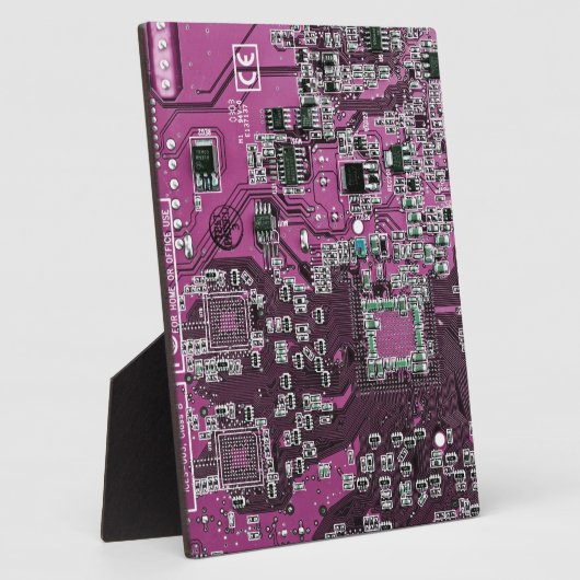 Printed Circuit Assembly PCB Paarse Circuit Board Fotoplaat (Zijkant)