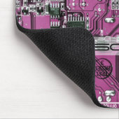 Printed Circuit Assembly PCB Paarse Circuit Board Muismat (Hoek)