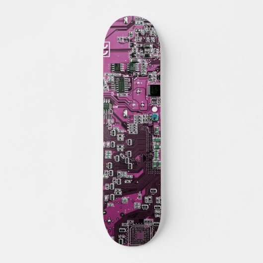 Printed Circuit Assembly PCB Paarse Circuit Board Skateboard (Voorkant)