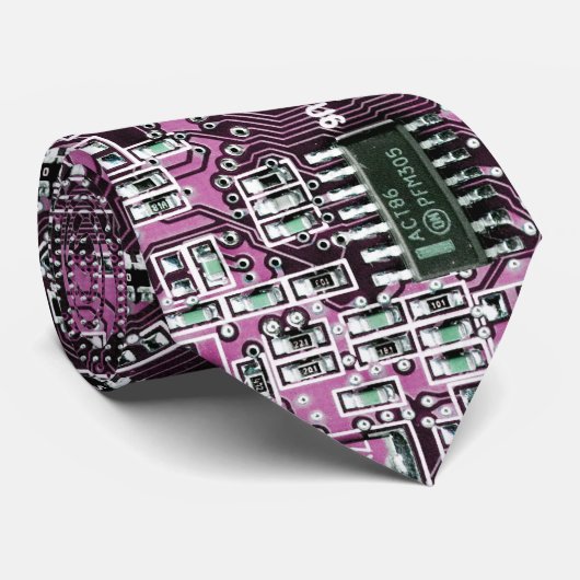 Printed Circuit Assembly PCB Paarse Circuit Board Stropdas (Opgerold)