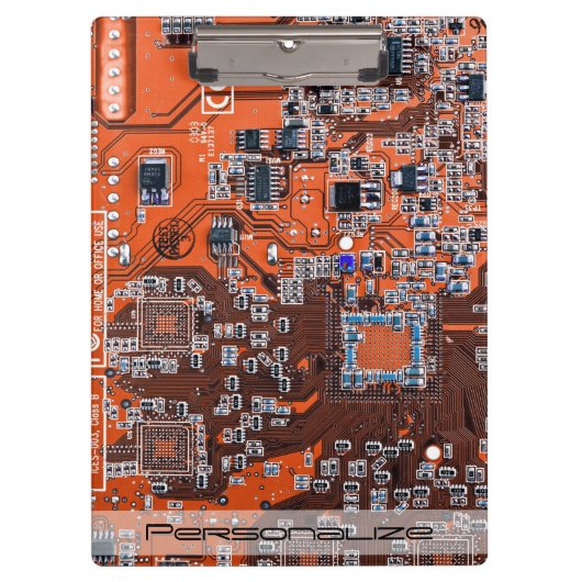 Printed Circuit Assembly PCB Sinaasappel Circuit B Klembord (Voorkant)