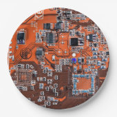 Printed Circuit Assembly PCB Sinaasappel Circuit B Papieren Bordje (Voorkant)