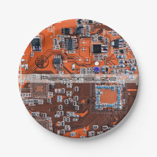 Printed Circuit Assembly PCB Sinaasappel Circuit B Papieren Bordje