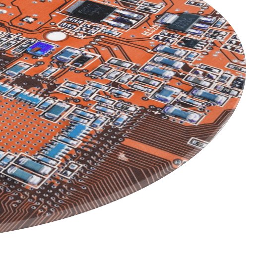 Printed Circuit Assembly PCB Sinaasappel Circuit B Snijplank (Hoek)